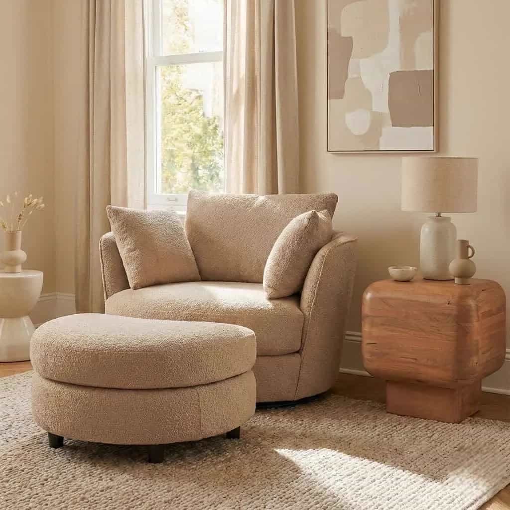 Fauteuil Kart | met Hocker
