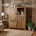 Brent Kabinet | 120cm | Oud hout - Wildeboer & van der Weide