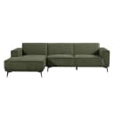 Leeds 2 5-AR + Chaise L - City 355 Bottle Green - Tower Living