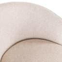 Barstoel Nikki biscotti swivel fire retardant - Richmond Interiors