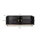 Dressoir Blackbone Brass black rustic - Richmond Interiors