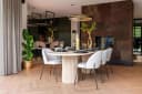 Eetkamerstoel Alyssa cream fusion (Set of 2) - Richmond Interiors
