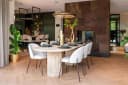 Eetkamerstoel Alyssa cream fusion (Set of 2) - Richmond Interiors