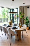 Eetkamerstoel Alyssa cream fusion (Set of 2) - Richmond Interiors