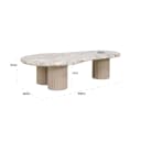 Salontafel Coronel Blush beige - Richmond Interiors
