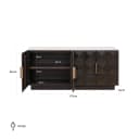 Dressoir Claremont brown - Richmond Interiors