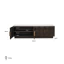 TV-meubel Claremont brown - Richmond Interiors