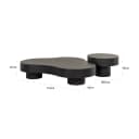 Salontafel Bogor dark coffee (Set of 2) - Richmond Interiors