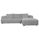 Canterbury 2 5-AL + Chaise R - Mona 120 Taupe - Tower Living