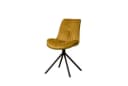 Palma Stoel - fabric Bluvel 68 yellow - Tower Living