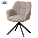 Alba Armstoel - Alpine steel 149 (draaibaar) - Tower Living