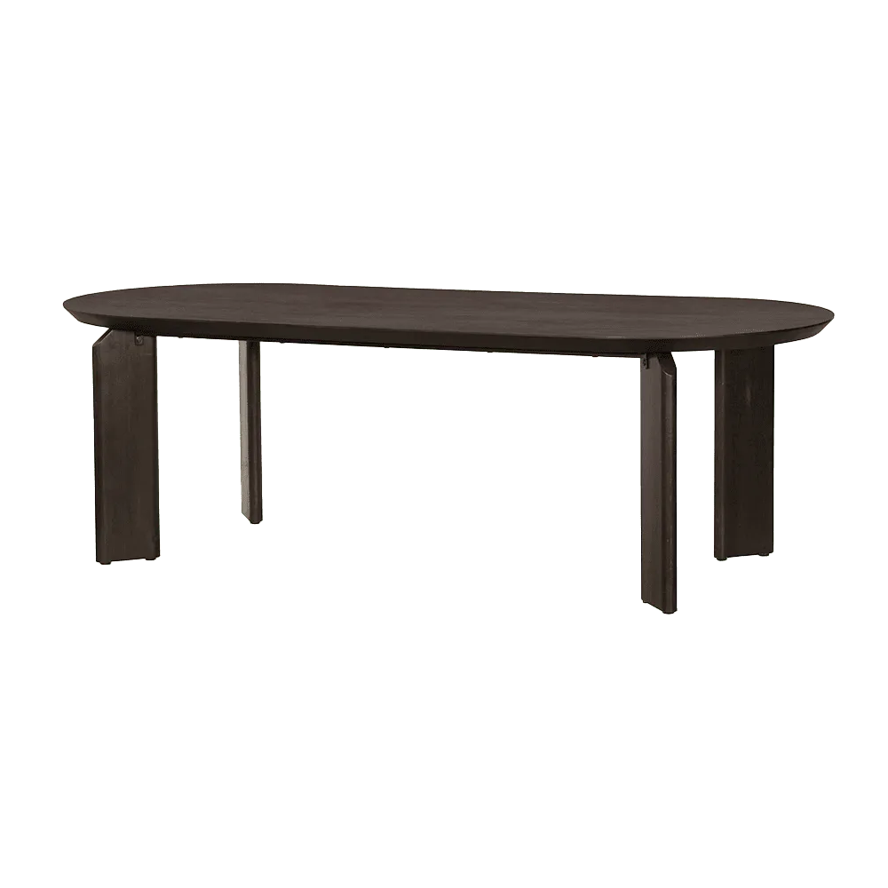 Allure Eetkamertafel donkerbruin 240 cm - Tower Living