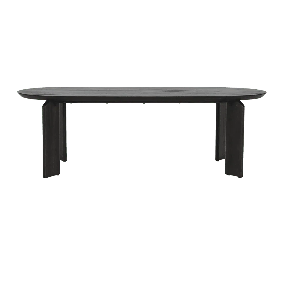 Allure Eetkamertafel donkerbruin 220 cm - Tower Living