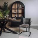 Archi Armstoel - fabric Eden 20 graphite - Tower Living