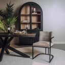 Archi Armstoel - fabric Eden 4 beige - Tower Living