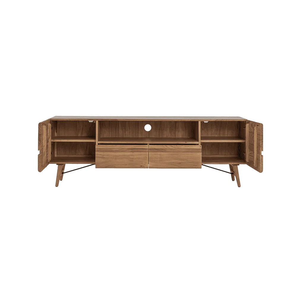 Aura TV-meubel naturel 180 cm - Tower Living