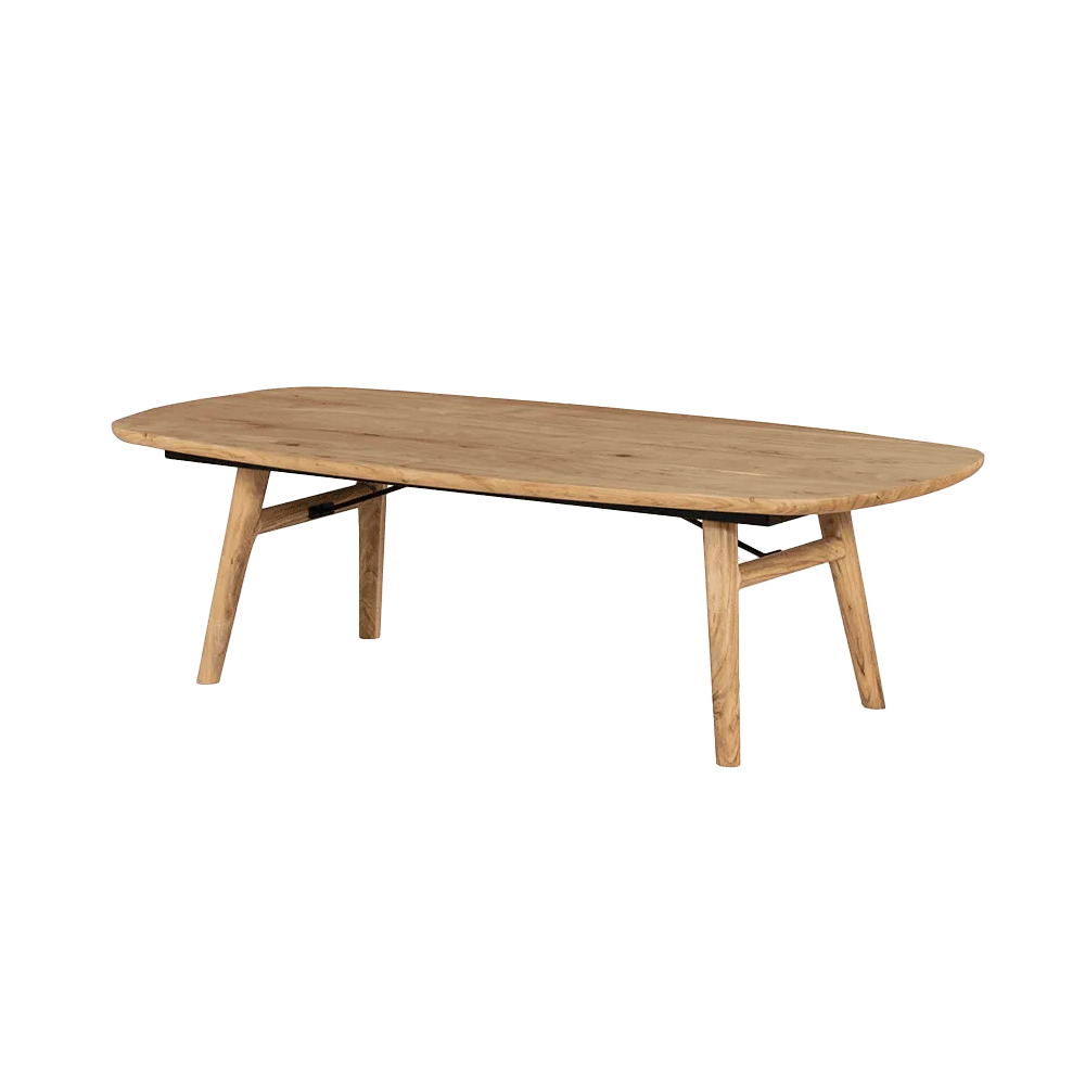 Aura Salontafel naturel deens ovaal 140 cm - Tower Living