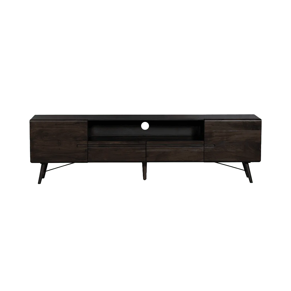 Aura TV-meubel espresso 210 cm - Tower Living