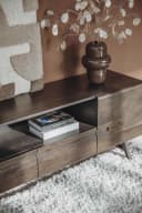 Aura TV-meubel espresso 180 cm - Tower Living
