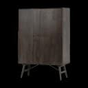 Aura Opbergkast espresso 100 cm - Tower Living