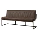 Ferro Bankje 135 - fabric Savannah dark brown - Tower Living