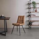 Navarra Stoel - fabric Cognac - Tower Living