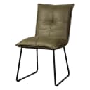 Seda Stoel - fabric Cherokee 13 green - Tower Living