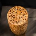 Vloerlamp Bars L 4-lichts / Massief teak teakhout in naturel Mokana - Zijlstra