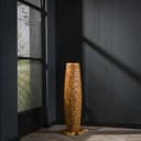 Vloerlamp Bars S 2-lichts / Massief teak mangohout in bruin modern sfeer Mokana - Zijlstra