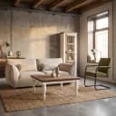 Aberdeen 3-seater - fabric Eden 3 cream - Tower Living