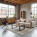 Aberdeen 3-seater - fabric Eden 4 beige - Tower Living