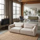 Aberdeen 4-seater - fabric Eden 3 cream - Tower Living