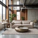 Aberdeen 4-seater - fabric Eden 4 beige - Tower Living