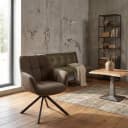 Alba Armstoel - Alpine dark brown 18 (draaibaar) - Tower Living