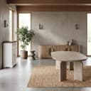Allure Salontafel white wash 140 cm - Tower Living