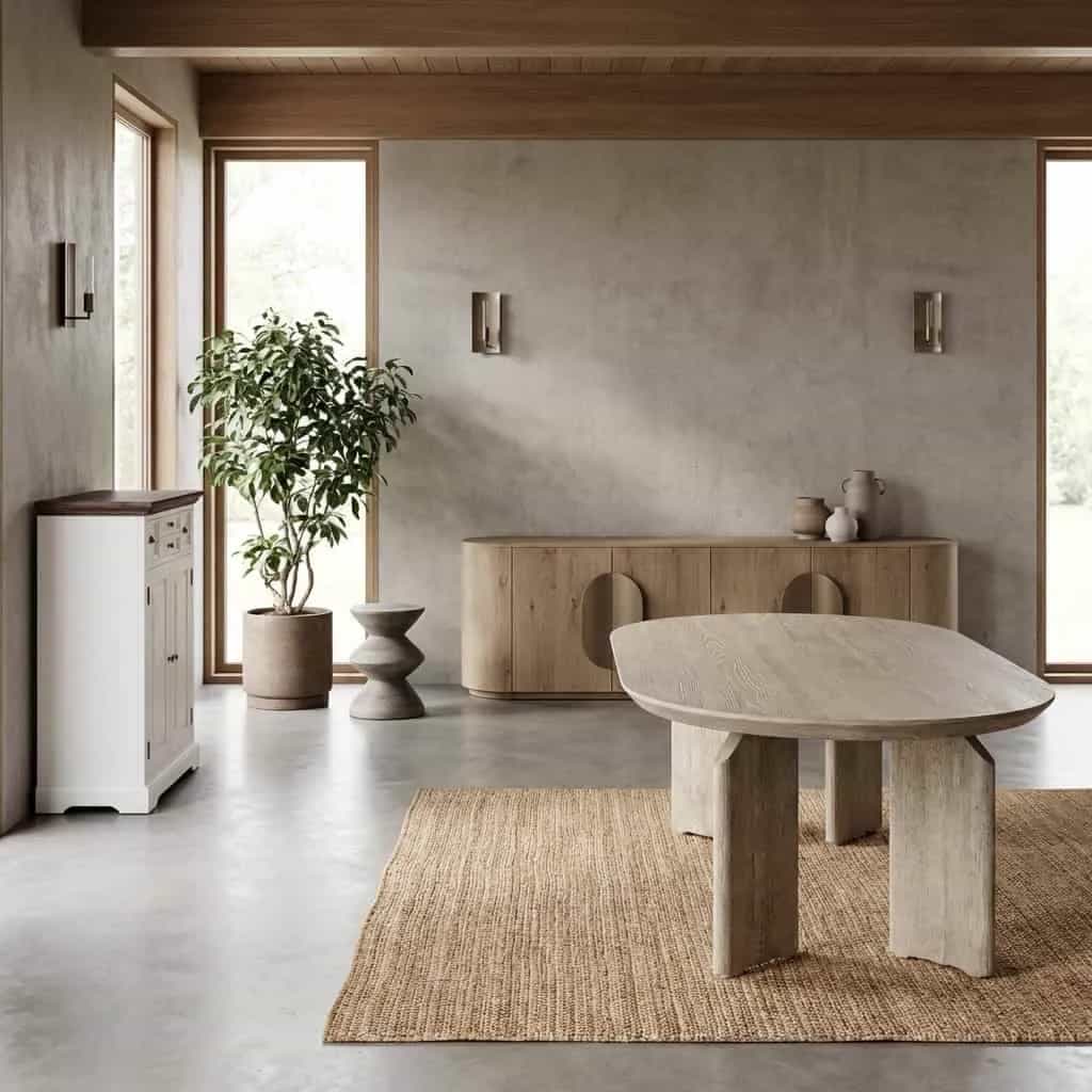Allure Salontafel white wash 140 cm