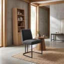 Archi Stoel - fabric Eden 20 graphite - Tower Living