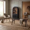 Aura Eetkamertafel espresso deens ovaal 200 cm - Tower Living