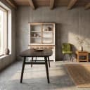 Aura Eetkamertafel espresso deens ovaal 240 cm - Tower Living
