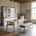 Aura Eetkamertafel naturel deens ovaal 240 cm - Tower Living