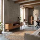 Aura TV-meubel naturel 180 cm - Tower Living