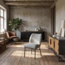 Barzio Stoel - Oasis 40 Ashgrey - Tower Living