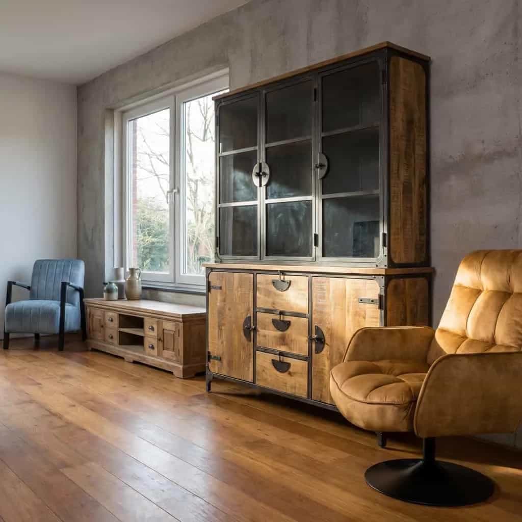 Basto Vitrinekast 160 cm