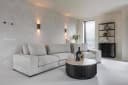 Salontafel Hampton dark brown 90Ø - Richmond Interiors