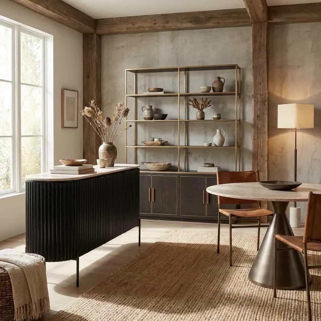 Dressoir Hampton dark brown