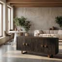 Dressoir Hunter black rustic - Richmond Interiors
