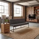 Ferro Bankje 135 - fabric Savannah anthracite - Tower Living