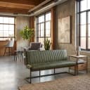 Ferro Bankje 155 - fabric Savannah green - Tower Living