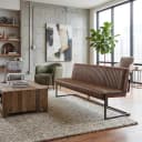 Ferro Bankje 185 - fabric Savannah light brown - Tower Living