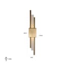Wandlamp Mylas gold - Richmond Interiors